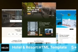 Mua Helex - Luxury Hotel & Resort HTML Template giá rẻ
