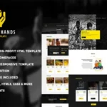 Helping Hands – Nonprofit Charity & NGO Fundraisin
