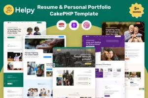 Mua Helpy - Charity And Fundraising CakePHP Template giá rẻ
