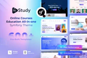 Mua HiStudy Online Courses&Education Symfony Template giá rẻ