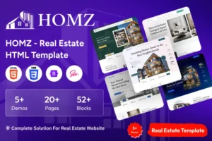 Mua Homz - Real Estate HTML Template giá rẻ