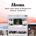 Hoom – News & Magazine NextJS Template