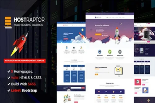 Mua Host Raptor - Hosting Domain Template giá rẻ