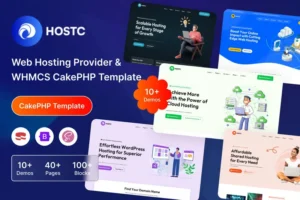 Mua Hostc Web Hosting Provider WHMCS CakePHP Template giá rẻ