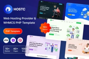 Mua Hostc - Web Hosting Provider & WHMCS PHP Template giá rẻ