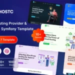 Hostc Web Hosting Provider WHMCS Symfony Template