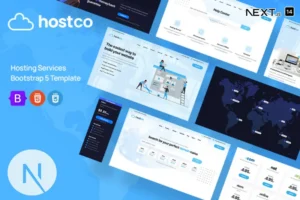 Mua Hostco - Premium Web Hosting NextJs Template giá rẻ