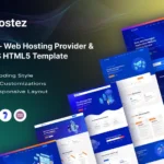 Hostez – Web Hosting & WHMCS HTML5 Template