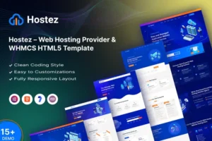 Mua Hostez – Web Hosting & WHMCS HTML5 Template giá rẻ