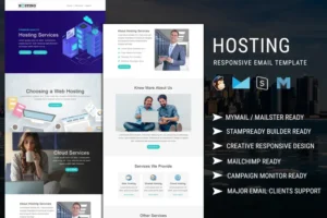 Mua Hosting - Multipurpose Responsive Email Template giá rẻ
