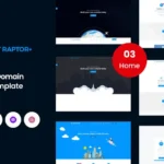 HostRaptor Plus – Hosting Domain Template
