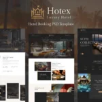 Hotex -Hotel Booking PSD Template