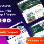 HouseBox – Real Estate HTML Bootstrap 5 Template