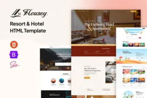 Mua Housey - Resort and Hotel HTML Template giá rẻ