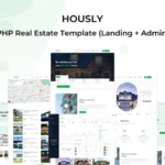 Hously – PHP Real Estate Landing & Admin Template