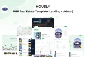 Mua Hously - PHP Real Estate Landing & Admin Template giá rẻ