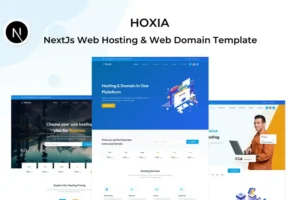 Mua Hoxia - NextJs Web Hosting & Web Domain Template giá rẻ