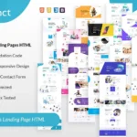 i-Fact Landing Page HTML Template
