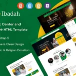 Ibadah – Islamic Center & Mosque HTML Template