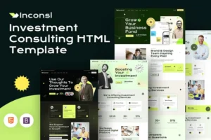 Mua Iconsl - Investment Consulting HTML Template giá rẻ