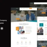 idvero – Insurance Company HTML Template