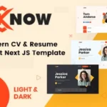 iKnow – Personal Portfolio React NextJS Template