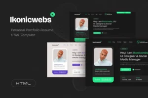 Mua Ikonicwebs - Personal Portfolio Resume Template giá rẻ