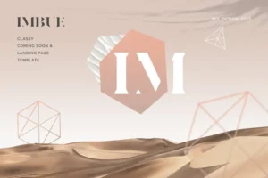 Mua Imbue - Classy Coming Soon & Landing Page Template giá rẻ