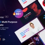 Imroz – Agency and Portfolio Template