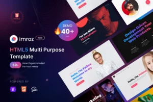 Mua Imroz - Agency and Portfolio Template giá rẻ
