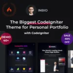 InBio – Personal Portfolio CodeIgniter Template