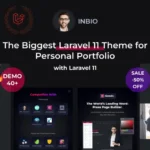 InBio – Personal Portfolio Laravel 11 Template