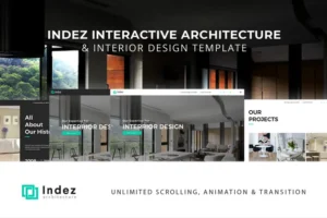 Mua Indez Architecture & Interior Template giá rẻ
