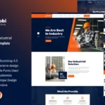 Indobi – Industrial HTML Template