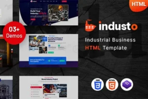 Mua Industo - Industrial Industry & Factory Template giá rẻ