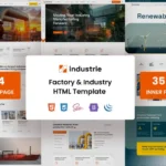 Industrie – Factory & Industry HTML Template