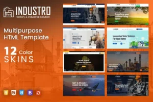 Mua Industry - Factory & Industrial HTML Template giá rẻ