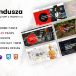 Indusza – Industrial & Factory Angular Template