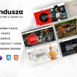 Indusza- Industrial & Factory React Template