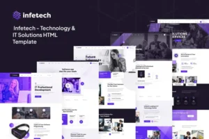 Mua Infetech - Technology & IT Solutions HTML giá rẻ