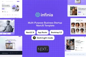 Mua Infinia - Multipurpose business startup NextJS giá rẻ