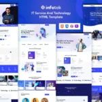 Infotek – IT Service & Technology HTML Template