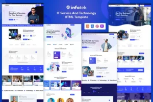 Mua Infotek - IT Service & Technology HTML Template giá rẻ