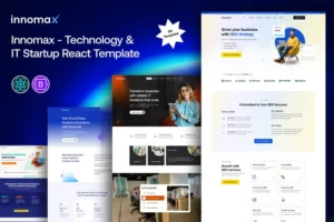 Mua Innomax - Technology & IT Startup React Template giá rẻ