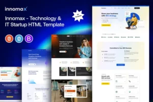 Mua Innomax - Technology & IT Startup Template giá rẻ