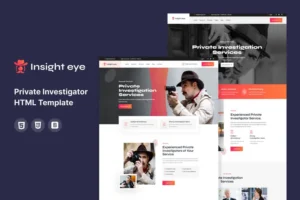 Mua Insighteye - Private Investigator HTML Template giá rẻ