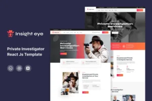 Mua Insighteye - Private Investigator React Js giá rẻ
