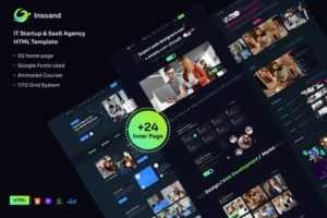 Mua Insoand - IT Startup & SaaS Agency HTML5 Template. giá rẻ
