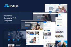 Mua Insur - Insurance Company PHP Template giá rẻ