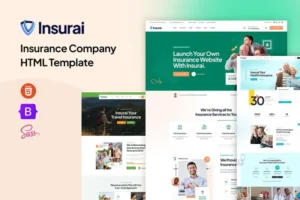 Mua Insurai - Insurance Company HTML Template giá rẻ